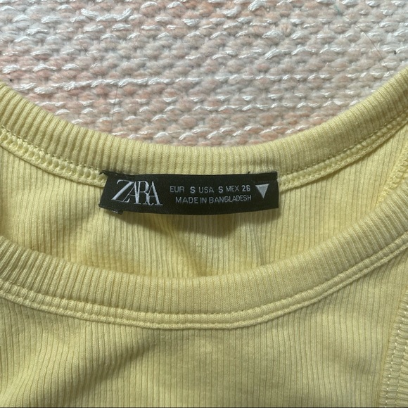 Yellow Zara Tank - small - Picture 5 of 5